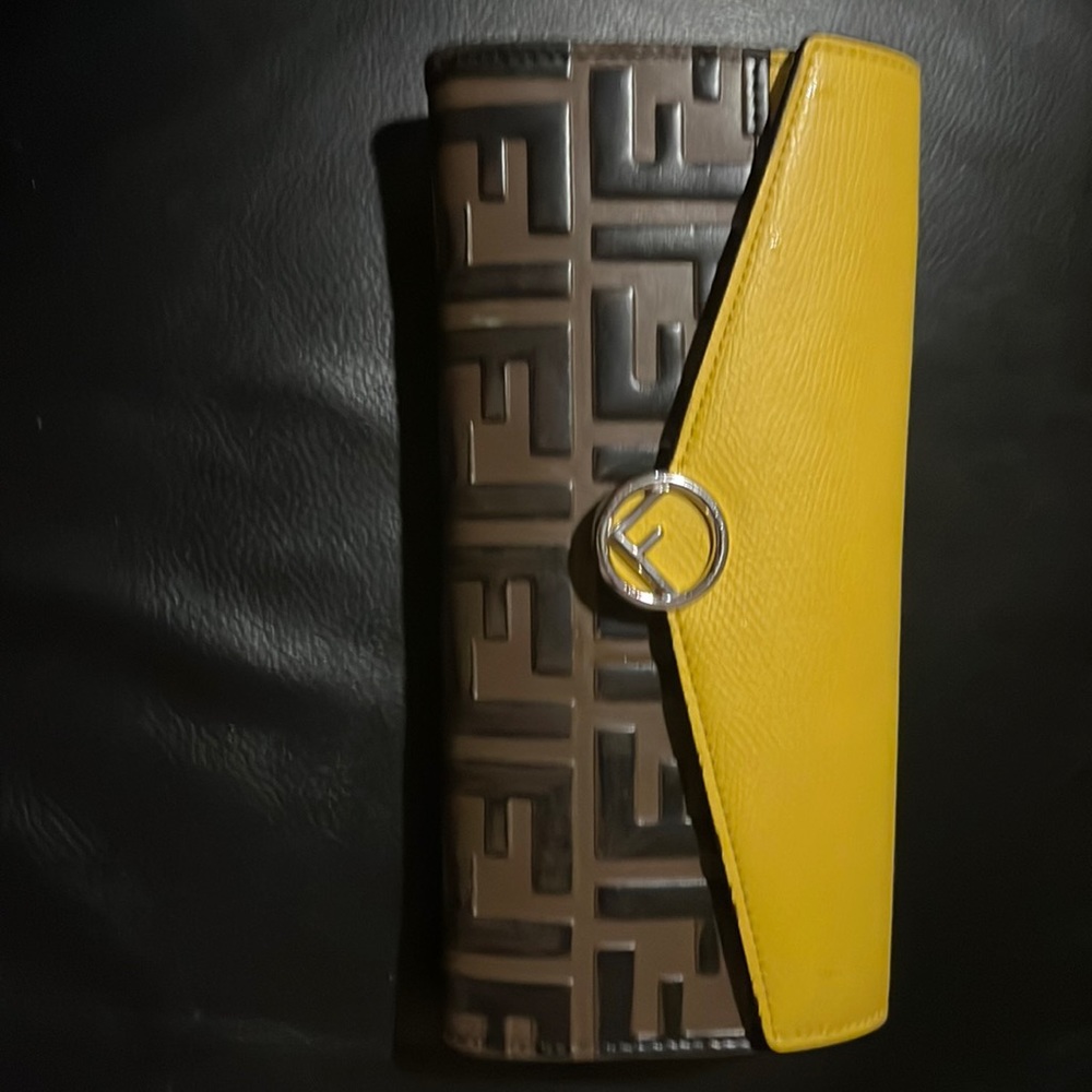 Fendi continental wallet